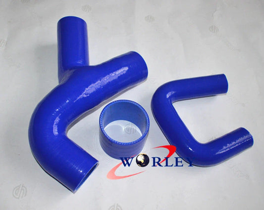 Black Silicone Intercooler Turbo Hose for Subaru Impreza GC8 WRX 99-00
