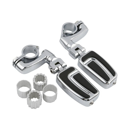 Highway Bar Footpegs 22/25/32/35mm for Harley Softail Dyna Touring