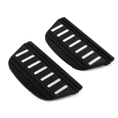 Black Rear Floorboard Foot Peg Insert for Harley Softail Electra Glide