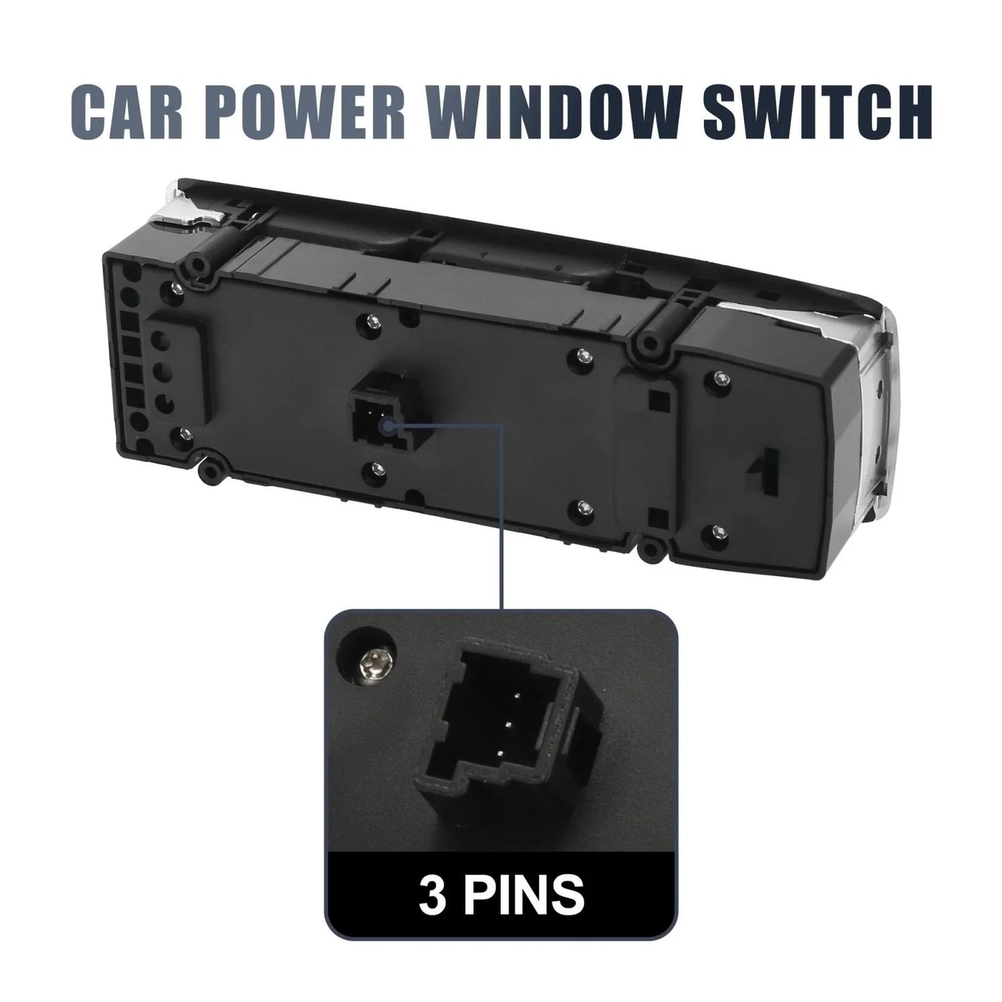 Master Driver Side Power Window Switch for Mercedes-Benz GLK280 (2009)
