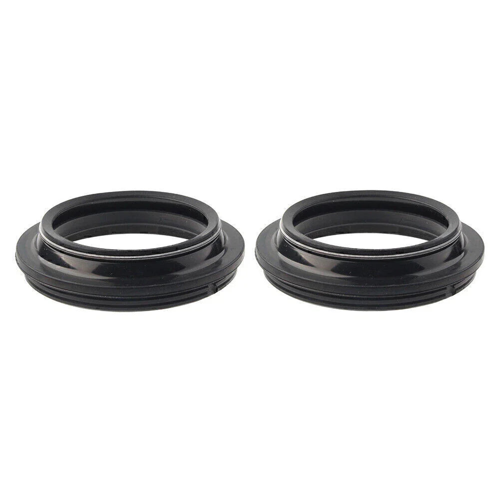 Black Dust Seals for Motorcycle Front Fork Damper Shock Absorber 41X53MM