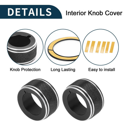 Set of 4 Media Tune Engine Start Mirror Knob Covers for Subaru WRX (2022–2023) Black