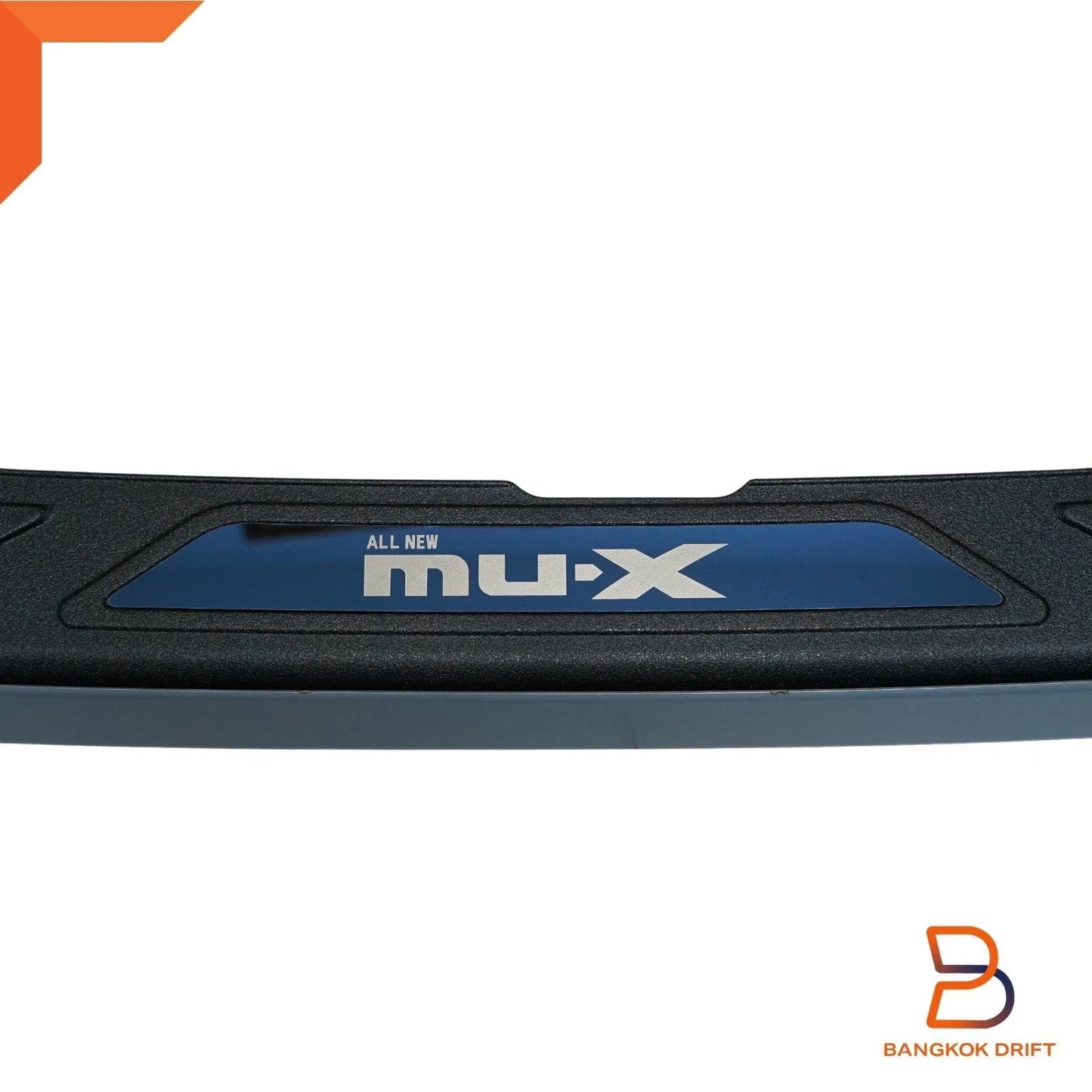 Matte Black Rear Bumper Scuff Plate Cover for Isuzu MU-X (2021-2022)