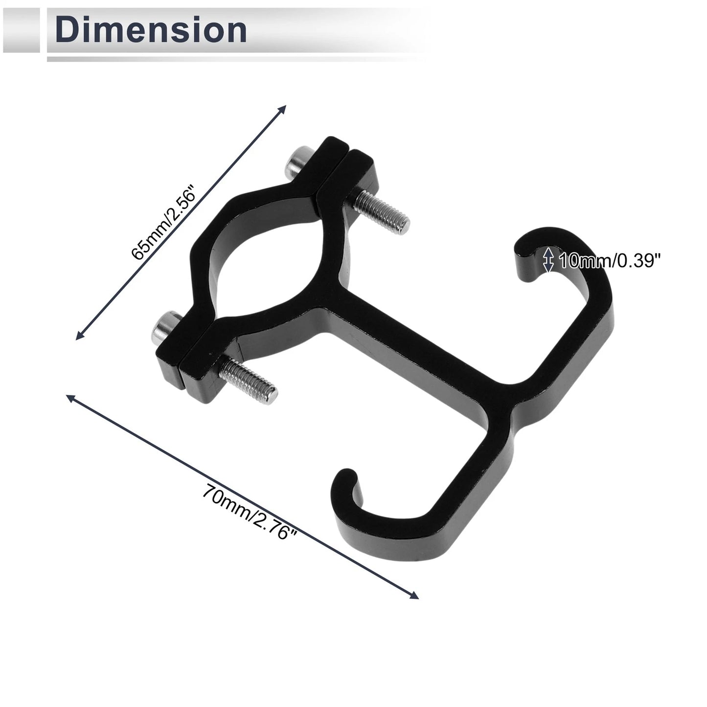 Set of 1 Aluminum Alloy Motorcycle Hanging Hook for Universal Models