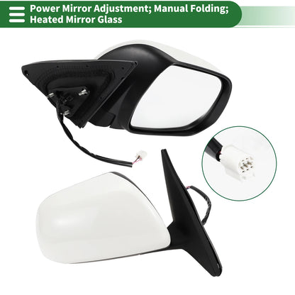Right Side Door Mirror for Toyota Highlander (Heated) (2014–2019)