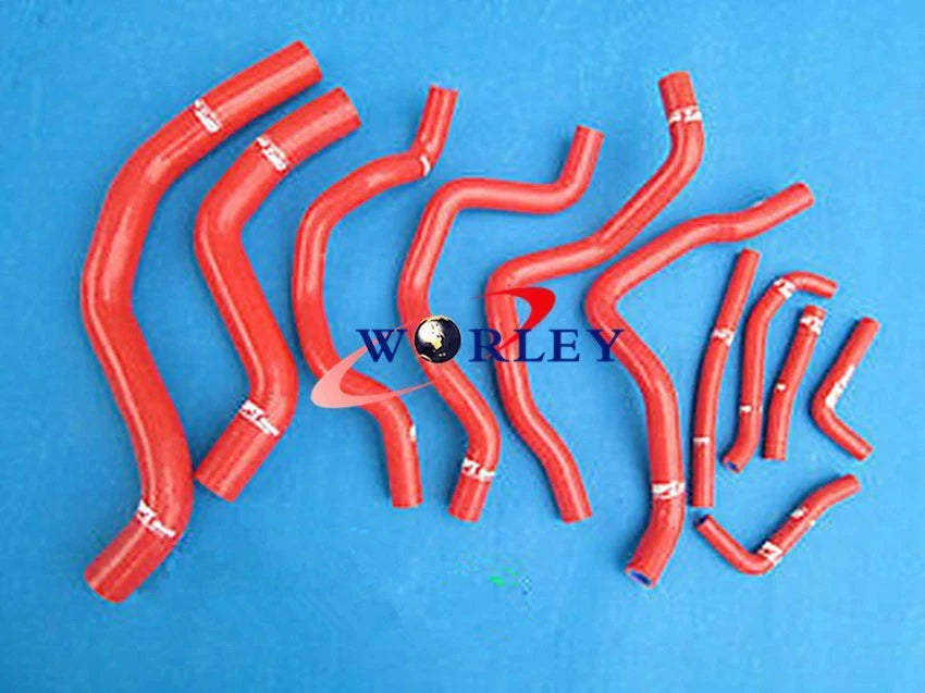 Silicone Radiator Coolant Hose Kit for Mitsubishi Lancer Evo (2001–2007)