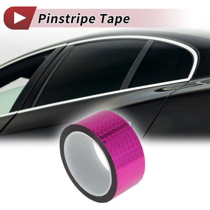 Pinstripe Tape 45mmx50m for Car Motorcycle Boat Laser Purple (1 Pcs)