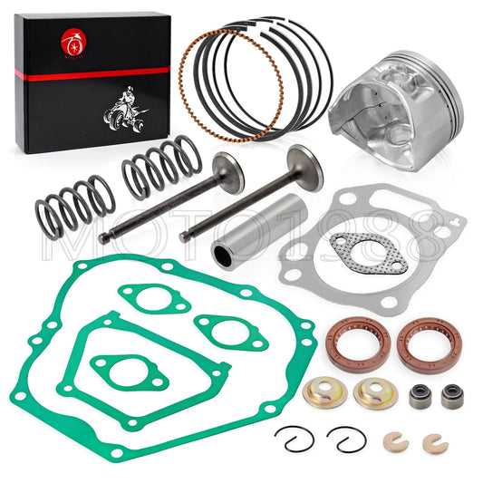 Engine Top End Rebuild Kit Piston Valve for Yamaha Golf Cart G16 (1996–2002)