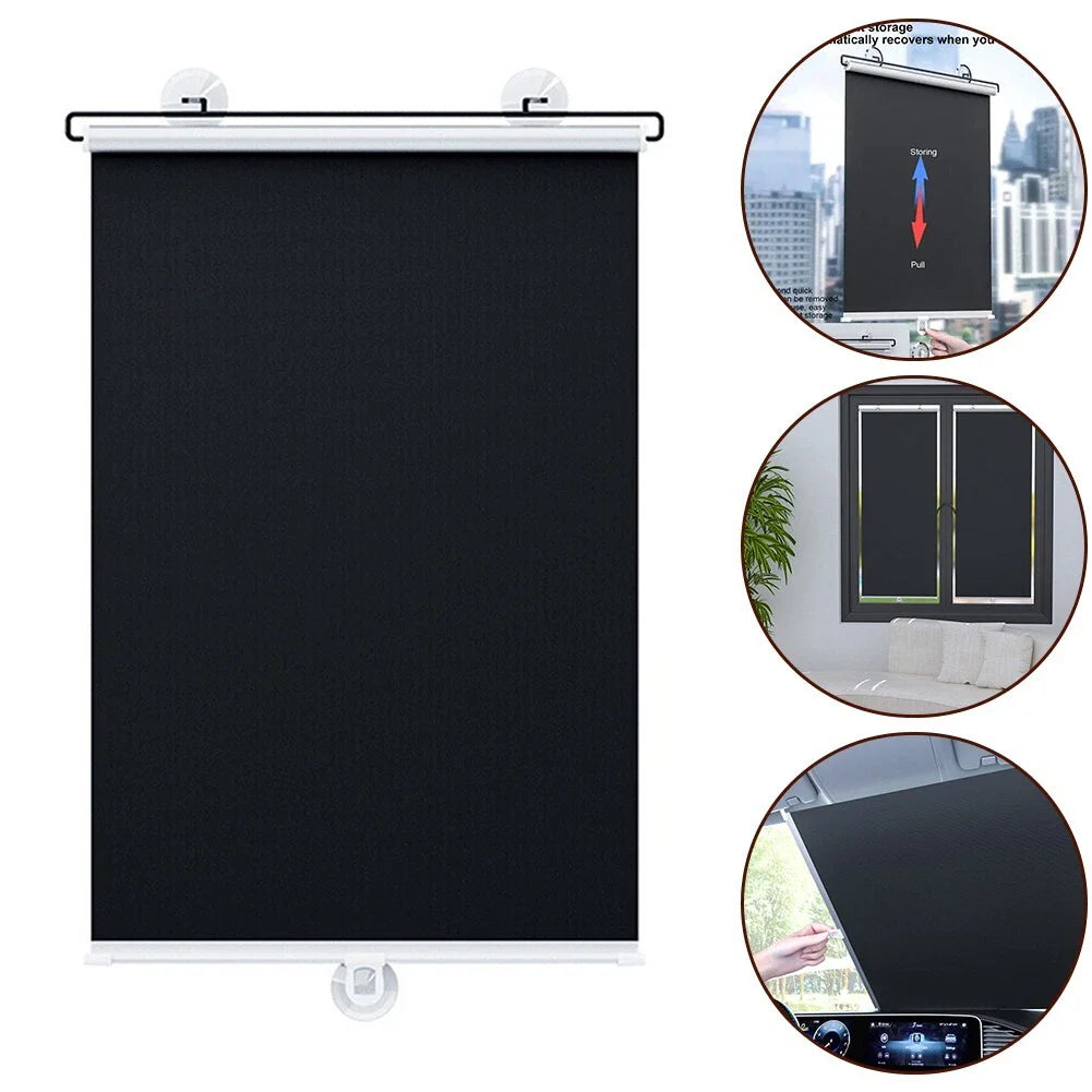 Sunshade / One Size / Roller Blind Sun Visor for All Cars