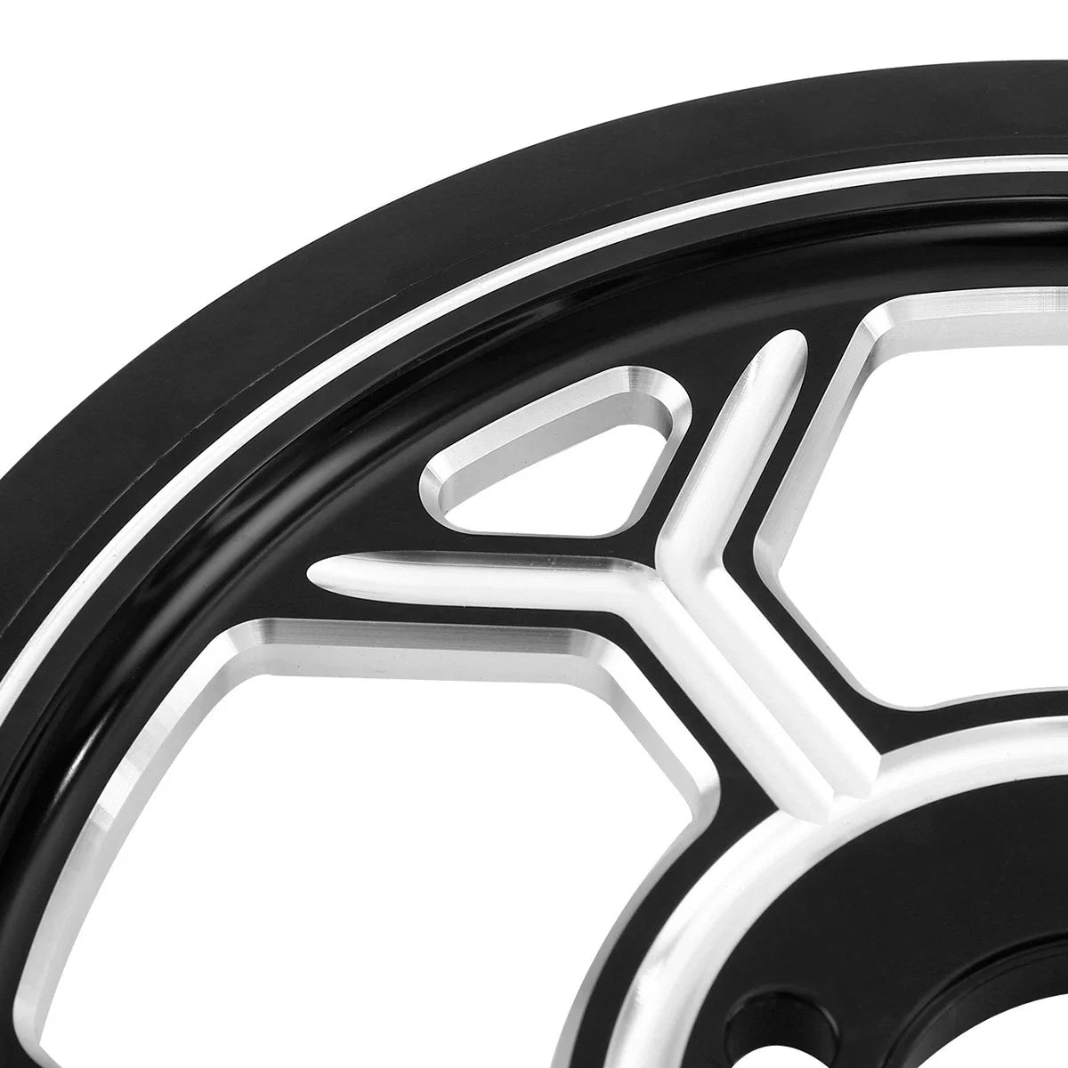 Rear Wheel Belt Pulley Sprocket for Harley Touring Road Electra Glide (97-08)