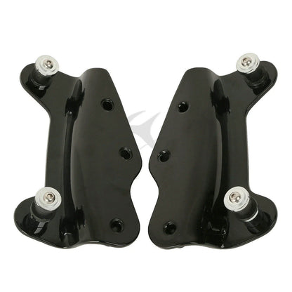 Backrest Sissy Bar Dock Hardware Luggage Rack for Harley Touring (2009-2013)
