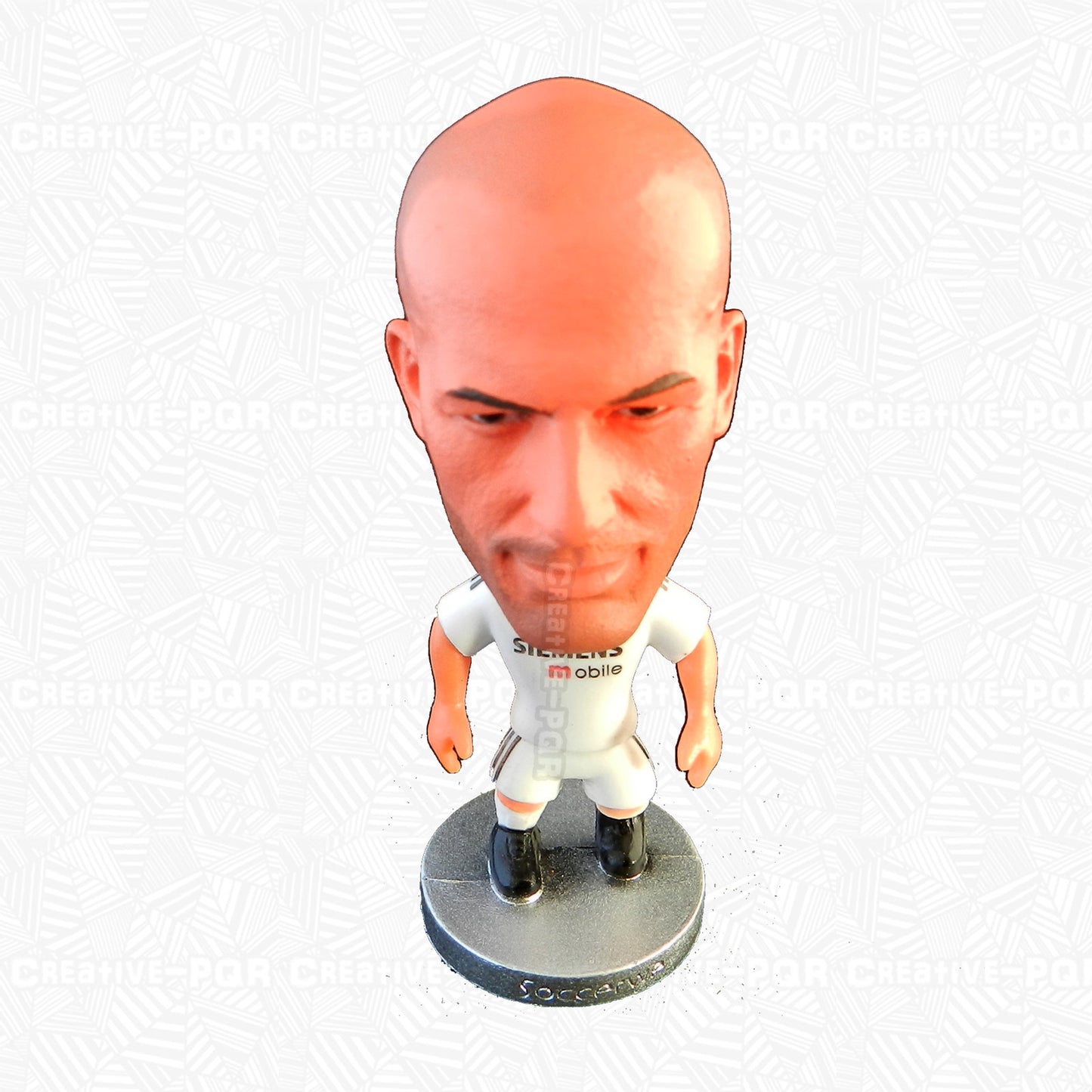 Soccer Player Figurine for Real Madrid (Zinedine Zidane)