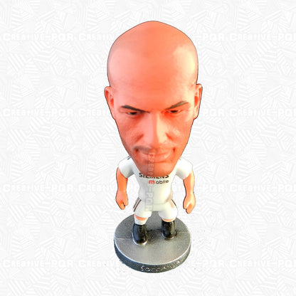 Soccer Player Figurine for Real Madrid (Zinedine Zidane)