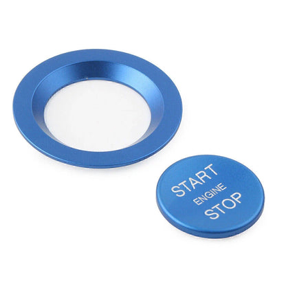 Keyless Engine Push Start Button & Ring Cover for Land Rover & Jaguar
