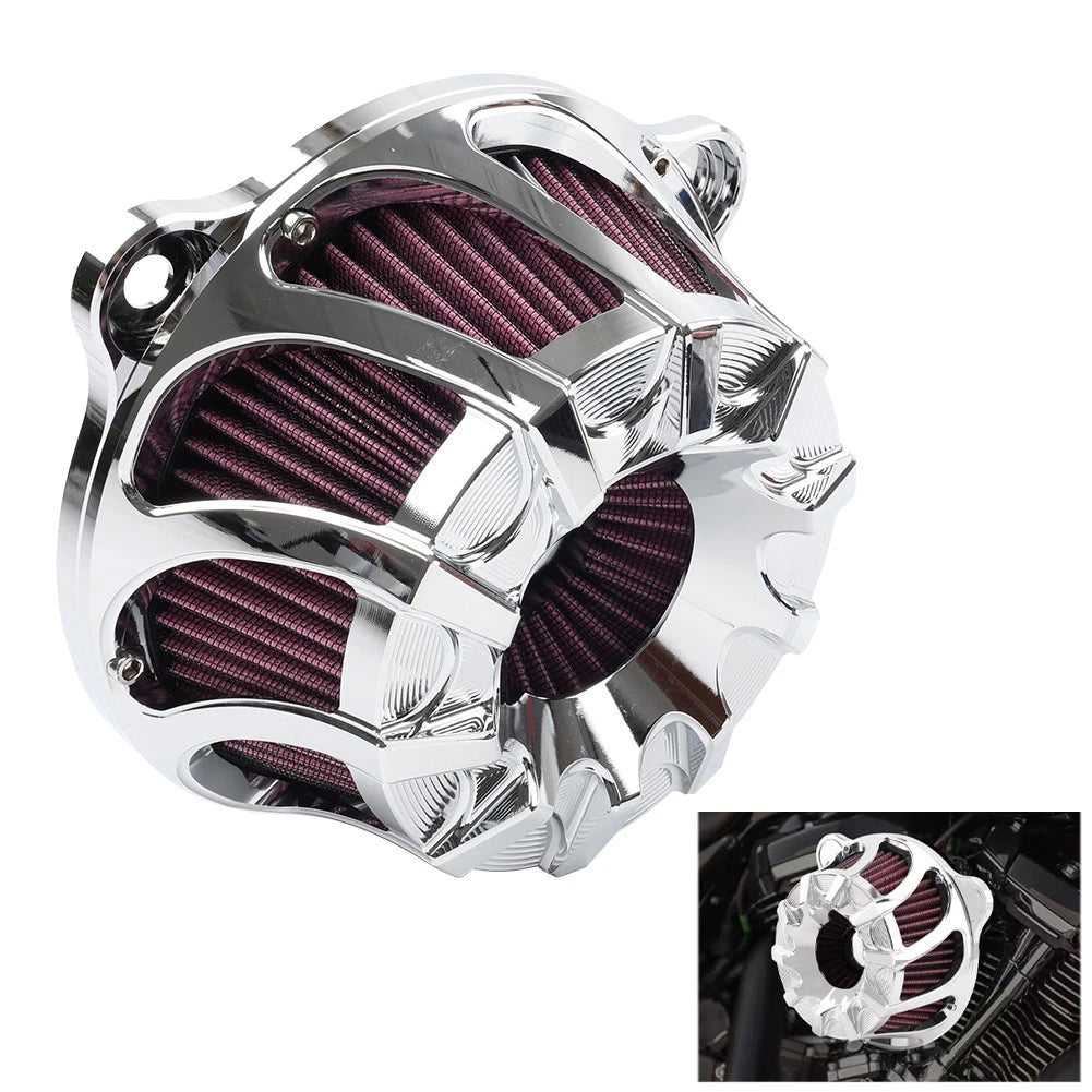 Air Cleaner Intake Filter for Harley Sportster XL883 1200 XR Iron 72 48 (2004–2023)
