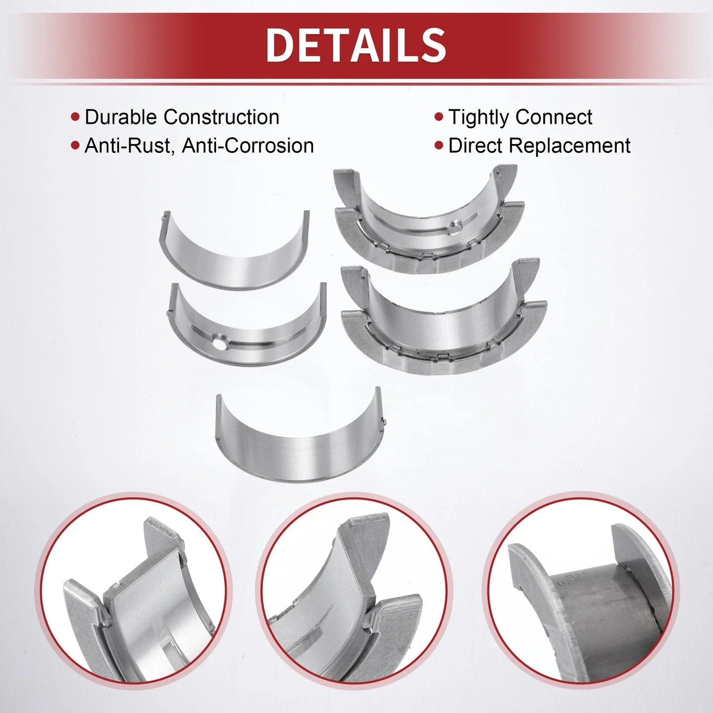 Main Bearing and Connecting Rod Bearing Kit for BMW 330i (2015-2022)