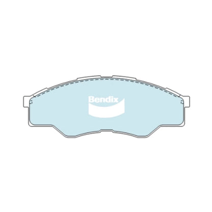 Set of 4 Front Disc Brake Pads for Toyota Hilux (2005–2008)