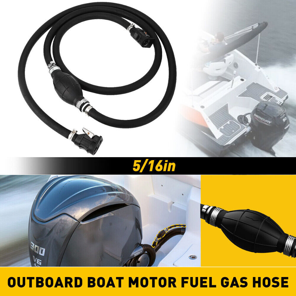 Marine Outboard Motor Gas/Fuel Hose Line Assembly for Various Models