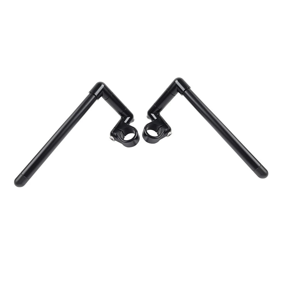 43MM Cafe Racer Clip-On Handlebar for Universal Motorcycle (7/8")