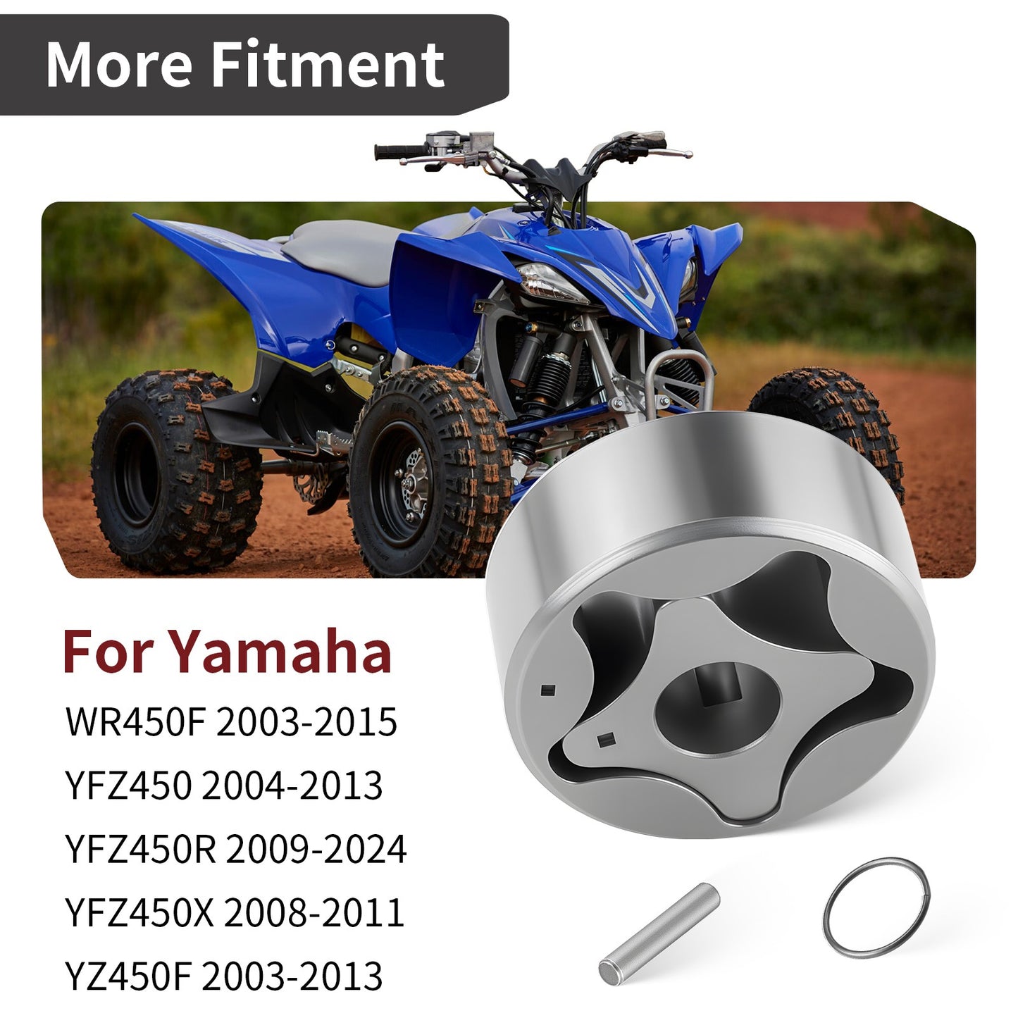 Oil Pump Rotor for Yamaha YZ450F YFZ450X YFZ450R WR450F (2006–2023)
