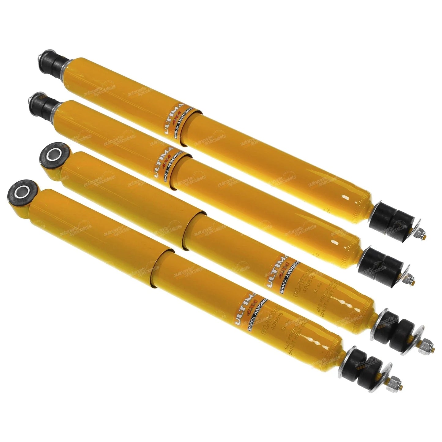 4 x Front & Rear Gas Shock Absorbers for Range Rover (1972-1994)