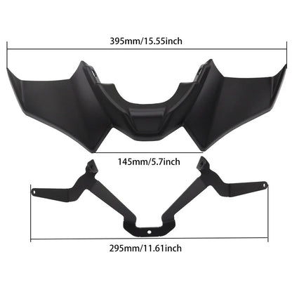 Front Spoiler Kit ABS Black for YAMAHA MT-07 (2021-2023)