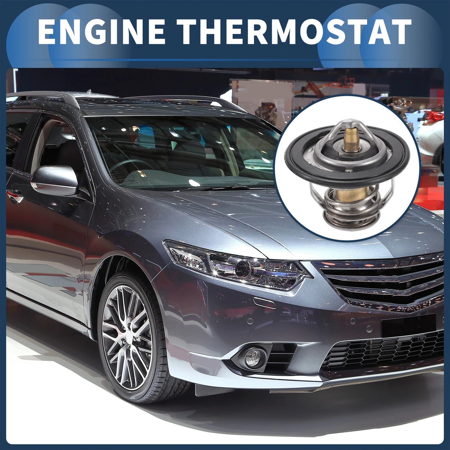 Engine Coolant Thermostat for Honda Accord 2.3L 3.0L (1998–2002) No. 19301P08316