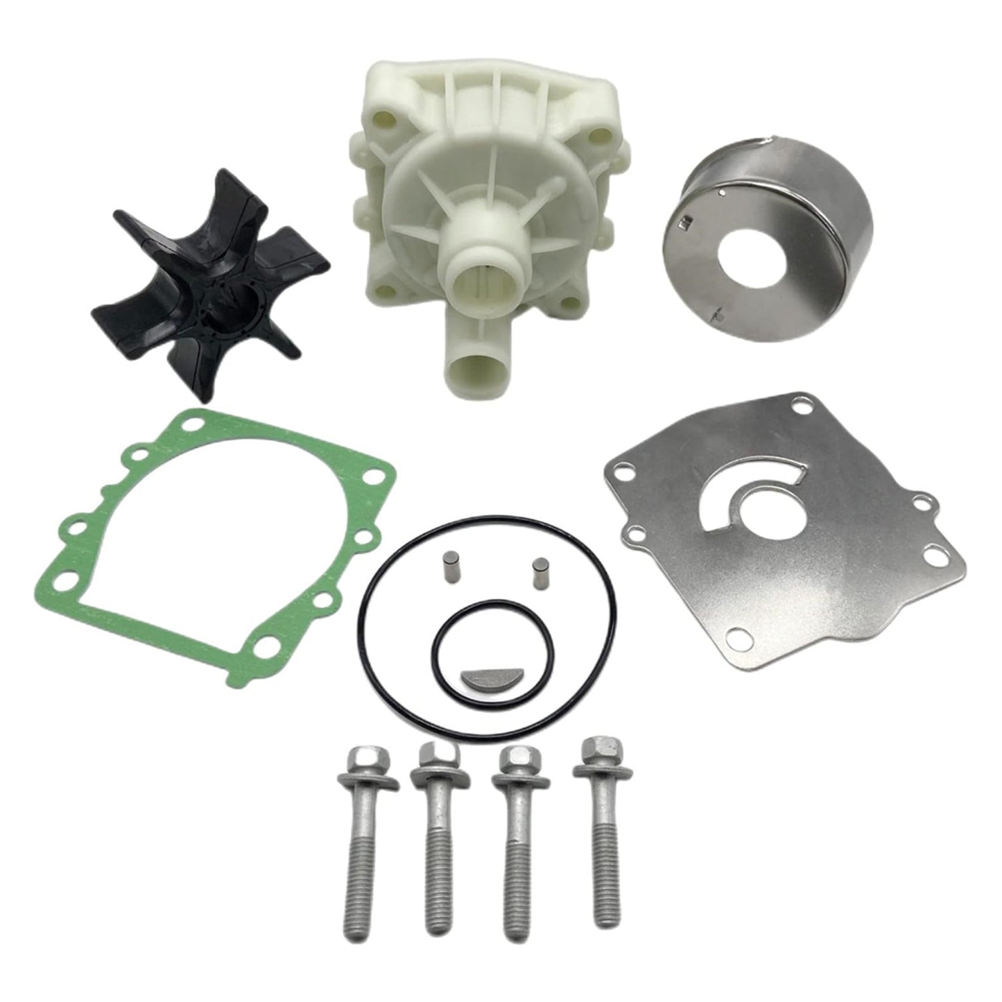 Water Pump Impeller Kit for Yamaha F75 F90 F115 (4-Stroke, 2000–2023)