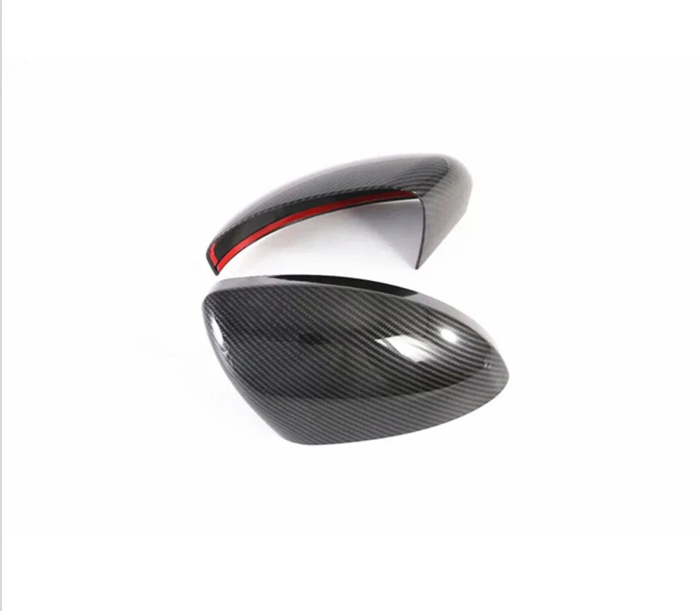 Carbon Fiber Side Mirrors Trim Cover for Nissan Sentra Sylphy (2020–2020)