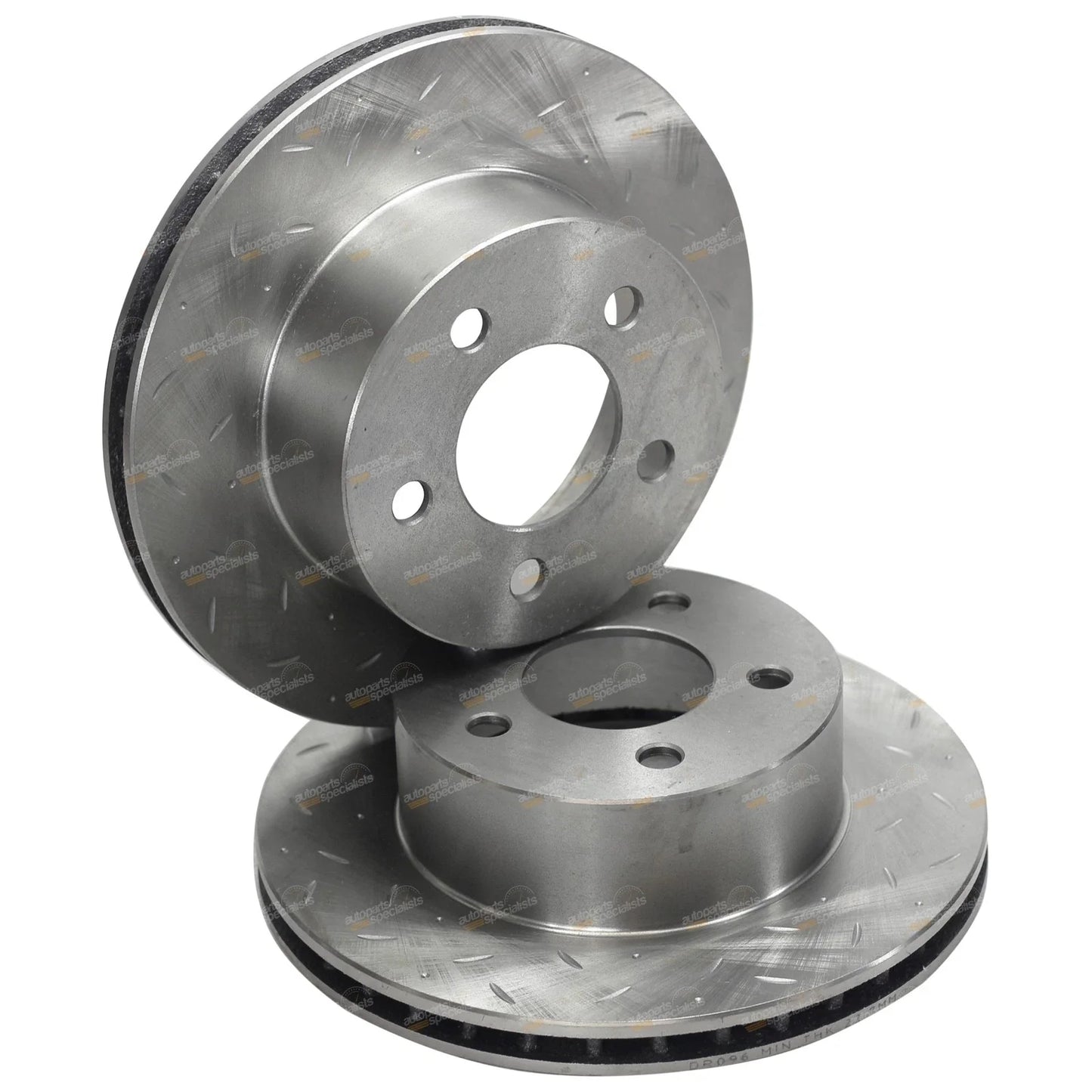 Front Disc Drilled + Slotted Rotors for Jeep Cherokee XJ (1988-1998)