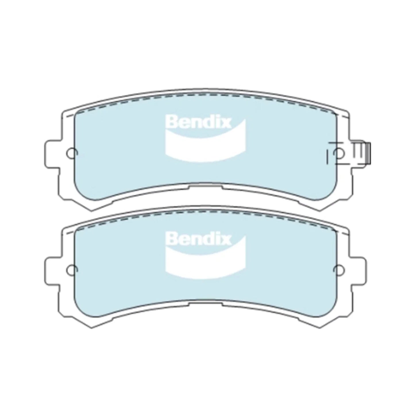 Rear Disc Brake Pad Set 4WD for Patrol GU Y61 4.8L TB48DE (2001-2010)