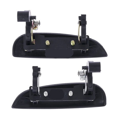 Set of 2 Outer Door Handles for Kia Rio (2002–2005) Black