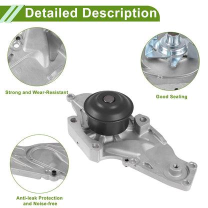 Engine Water Pump for Honda Accord (1998–2003) No. 19200P8AA02