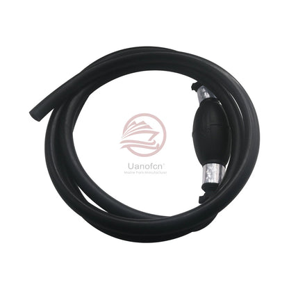 3/8" Marine Outboard Fuel Hose Line Assembly with Primer Bulb