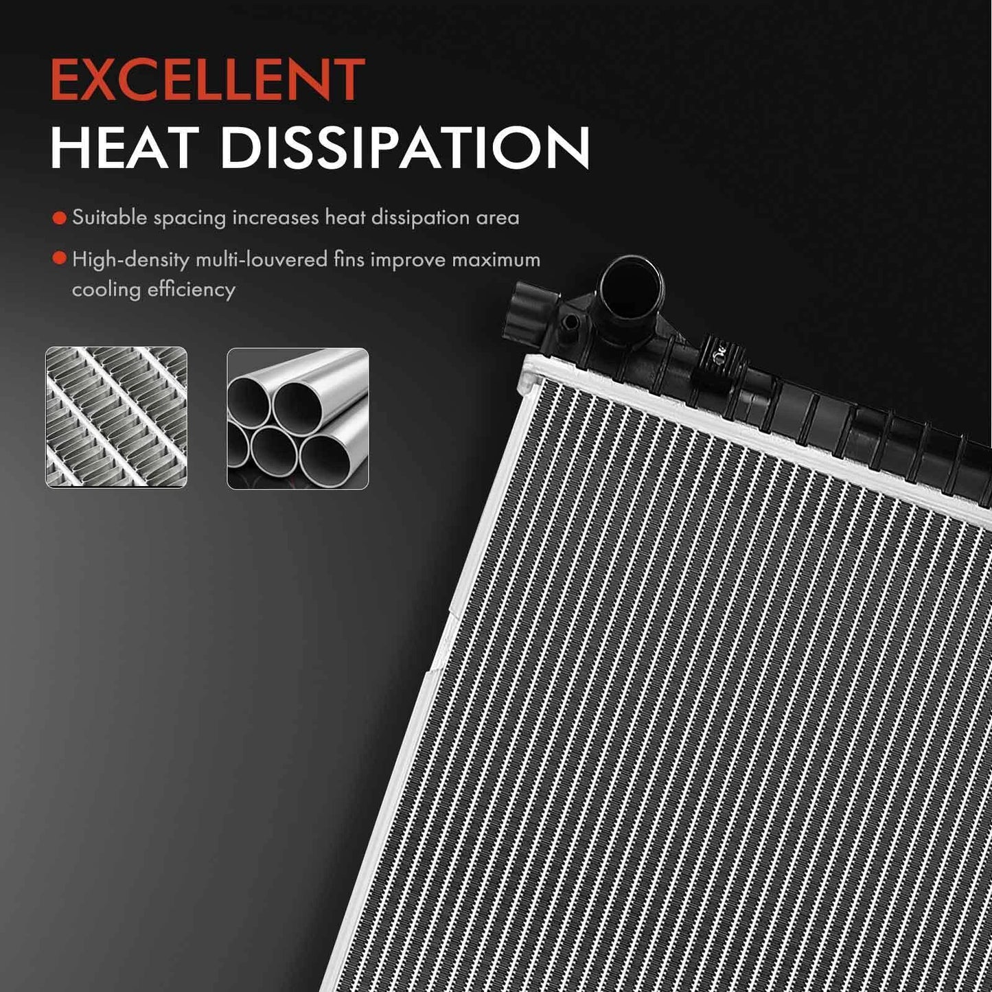 32mm Radiator for Land Rover Freelander L314 1998-2006 2.0L T2N SUV Manual Trans