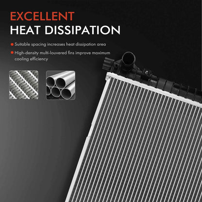 32mm Radiator for Land Rover Freelander L314 1998-2006 2.0L T2N SUV Manual Trans