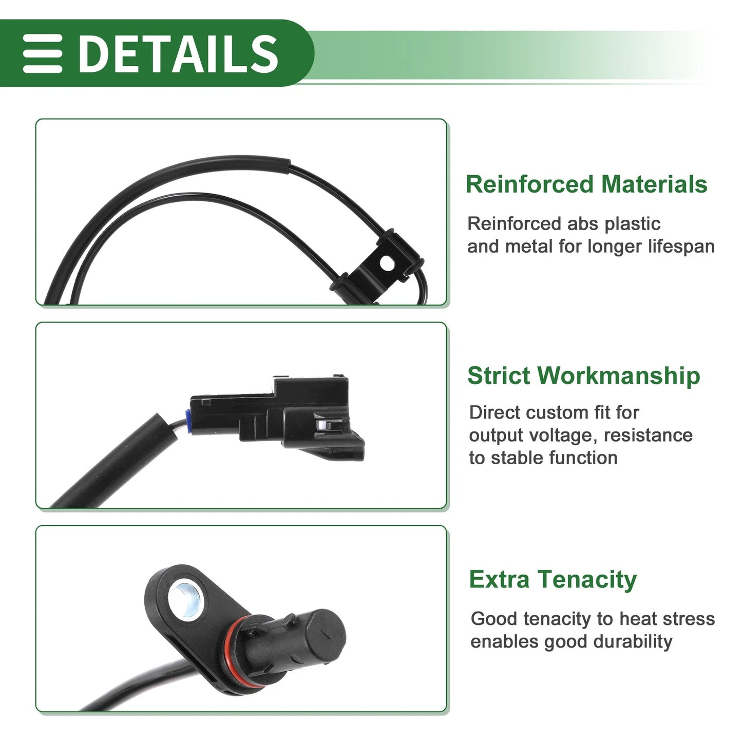 ABS Wheel Speed Sensor No. 598102T500 for Kia Optima (2011–2012)