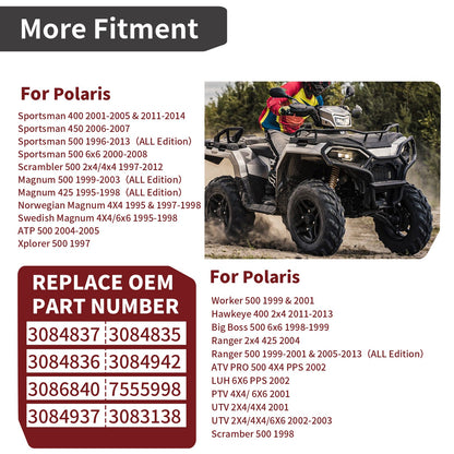 Water Pump Seal Rebuild Kit & Gasket for Polaris Sportsman 400 (2001–2005, 2011–2014)