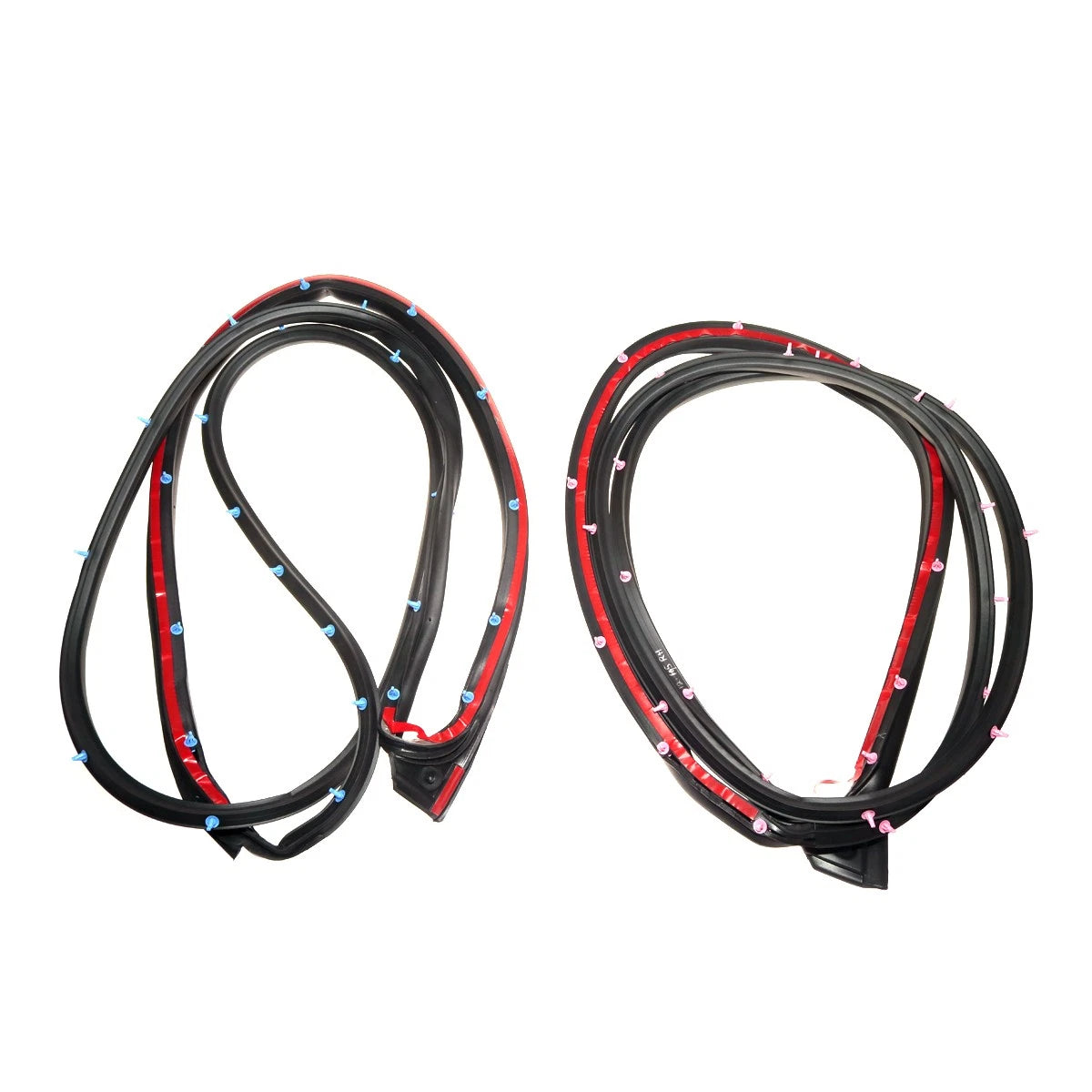 Front Door Weatherstrip Pair for Toyota Vios (2002–2013)