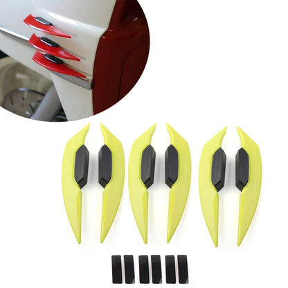 3 x Motorcycle Fairing Winglets Side Spoiler Deflectors for Universal Models