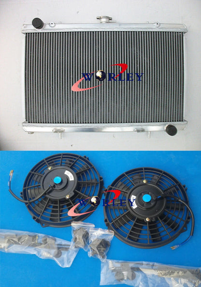 Radiator and Fan for Nissan Silvia S13 SR20DET (1989–1994)