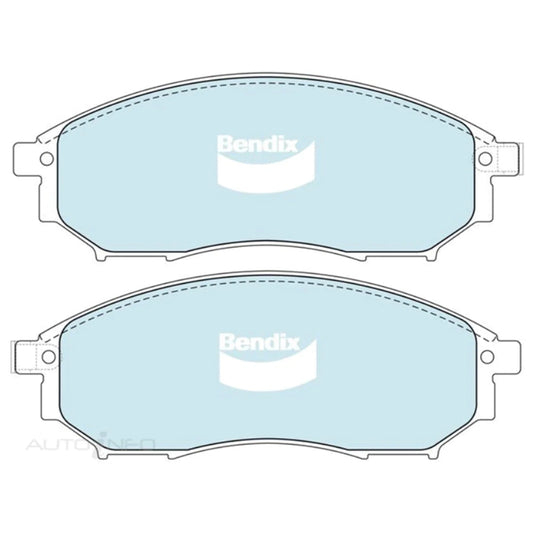 4WD Front Disc Brake Pad Set for Nissan Navara D40 (2005 - 2015)