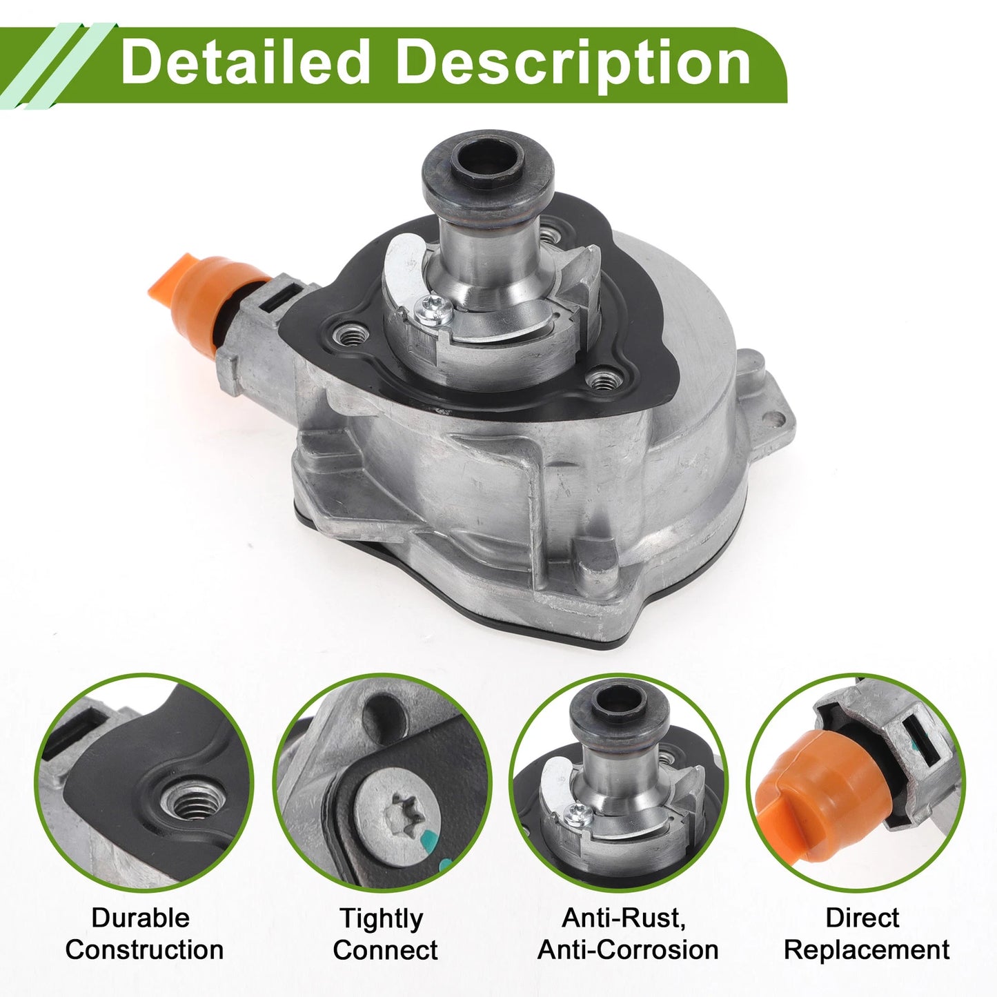 Brake Vacuum Pump No. 11667558344 for BMW X3 (2007–2012)
