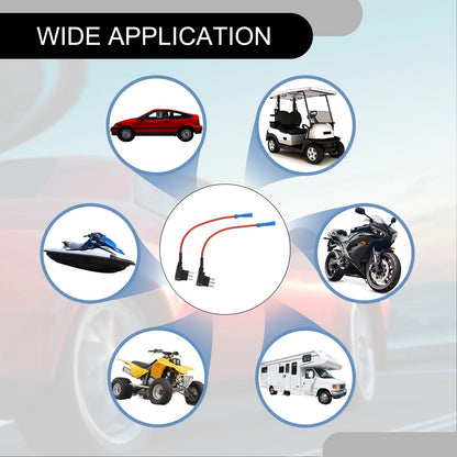 Fuse Tap Adapter for Cars Trucks Boats (DC 32V)