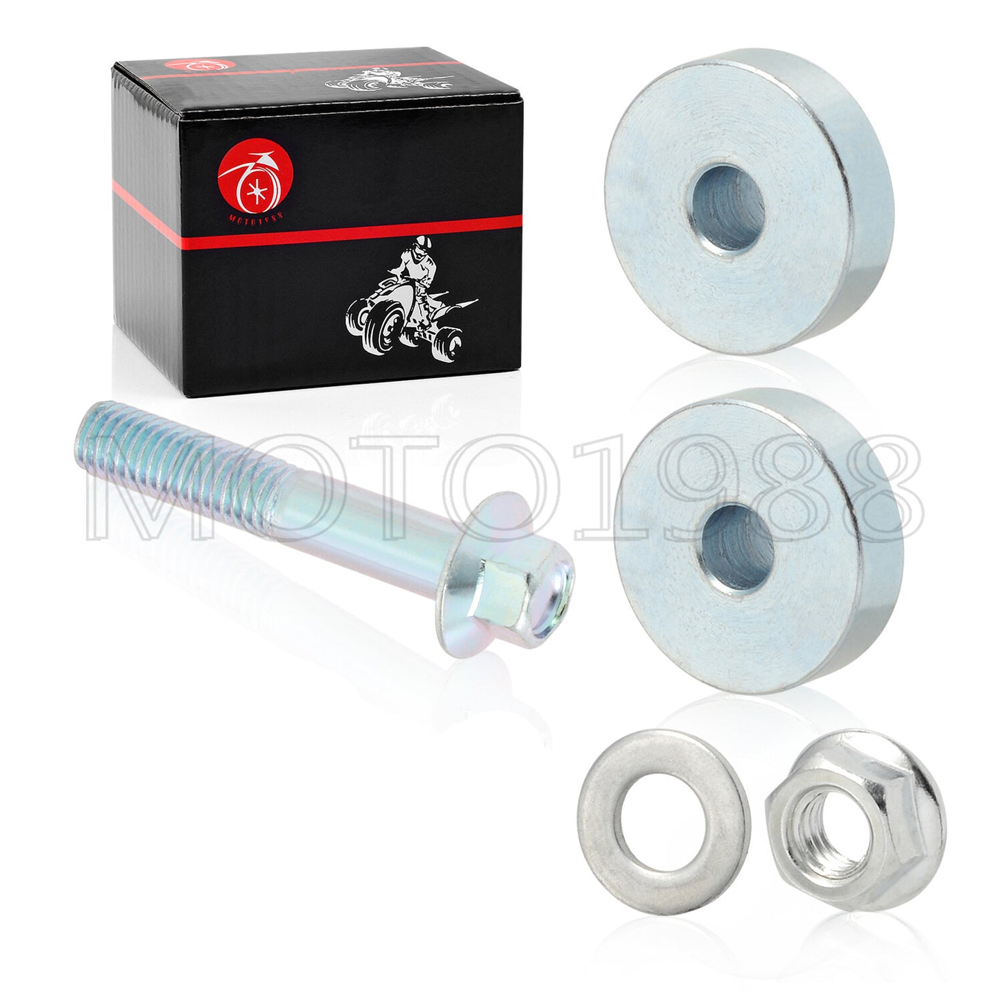 Rear Shock Upper Bushing Bolt & Nut Conversion Kit for Yamaha Blaster (1988–2006)