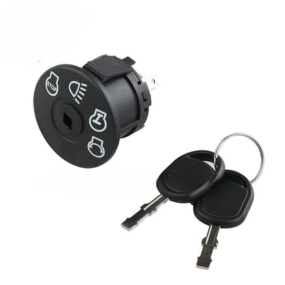 Ignition Key Switch with Key for Husqvarna Lawn Mower Tractor