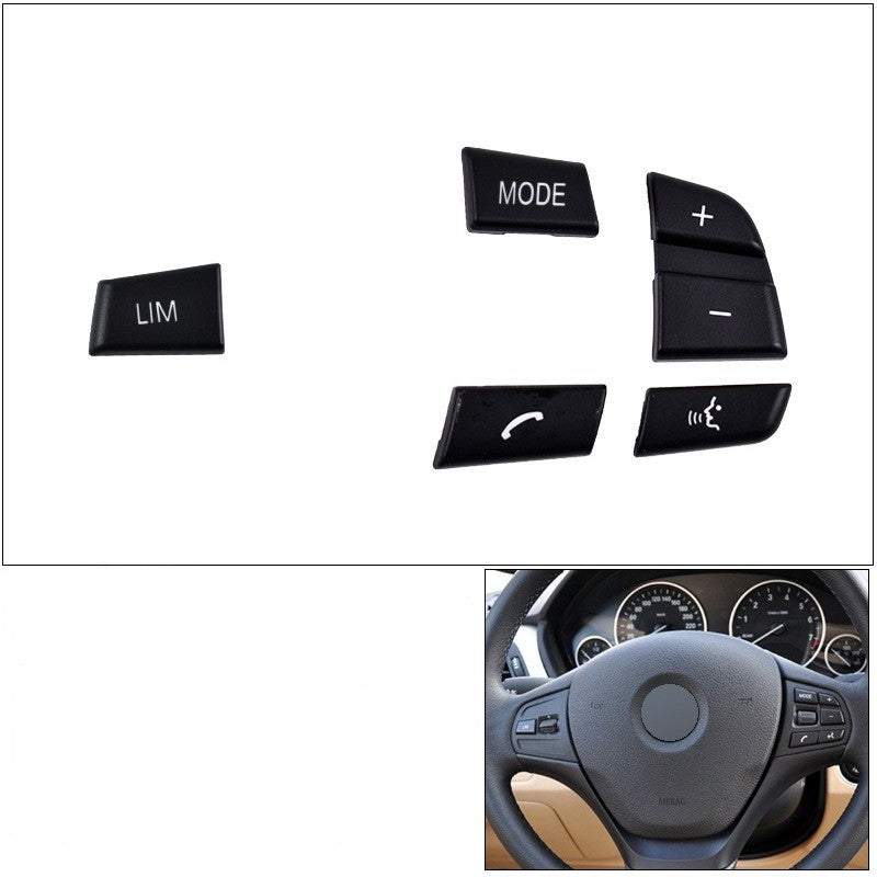 Set of 4 Steering Wheel Key Control Buttons for BMW 1 3 4 5 6 7 Series (2012–2020)