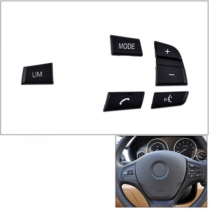 Set of 4 Steering Wheel Key Control Buttons for BMW 1 3 4 5 6 7 Series (2012–2020)
