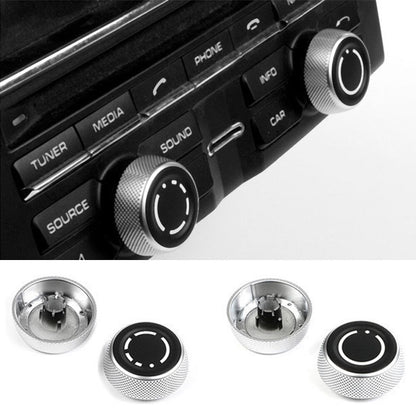 Dashboard Radio Volume Knob Cover for Porsche Cayenne (2011–2017)