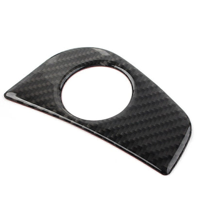 Carbon Fiber Ignition Switch Start Button Frame Trim for Subaru Forester (2013–2018)
